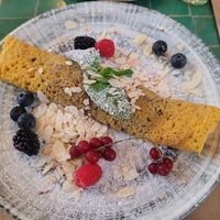 Marokkanischer Pfannkuchen at Picknick Cafe - City in Frankfurt