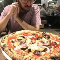 Ortolana Pizza with Vegan Mozzarella  at 400 Gradi in Norwood