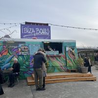 Food truck   at Ibiza bowls in Copenhagen
