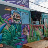 Food truck at Ibiza bowls in Copenhagen