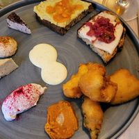 Appetizer sampler at Indigeno Roma in Rome