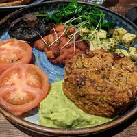 Vegan full Irish breakfast at Sásta at Sasta By The River in Maynooth