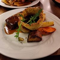 Vegan nut roast at The Old Bath Arms in Frome