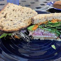 Vegan sandwich  at Forge Baking Company in Somerville