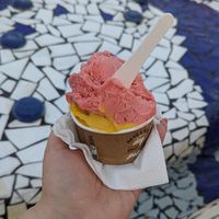 Strawberry and Mango Sorbet at Sweet Home in Tenerife