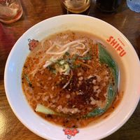Vegan tantanmen   at Ramen Shifu - Atocha in Madrid