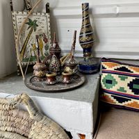 Decor  at Frankfurter Supermarket & Cafe in Madaba