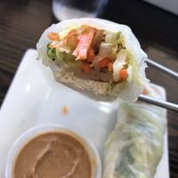 Summer roll   at Veggie Garden in Orlando