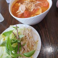 We also liked the #57 Tofu Flower Soup Noodle (My Dad ordered this and loved it! I recommend this dish for people with "less adventurous" tastebuds at Veggie Garden in Orlando