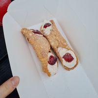 Cannoli at Il Pakkero in Ashford