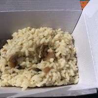 Vegan mixed mushroom risotto  at Il Pakkero in Ashford