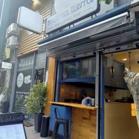 Restaurant outside. at Mama Tierra - Acropolis in Athens