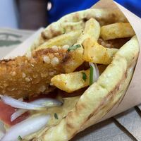 Chicken Souvlaki  at Mama Tierra - Acropolis in Athens