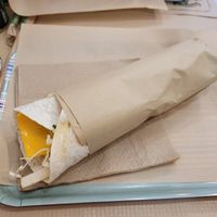 Mushroom Wrap at Mama Tierra - Acropolis in Athens