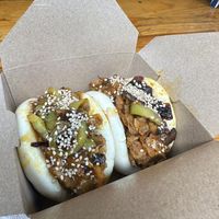 Jackfruit Bao Buns  at Mama Tierra - Acropolis in Athens