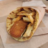 Veganes Chicken Souvlaki at Mama Tierra - Acropolis in Athens