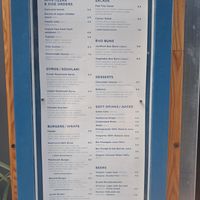 Menu at Mama Tierra - Acropolis in Athens