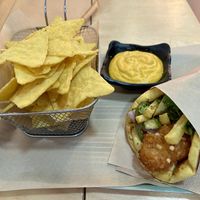 Back after a year & had chick’n souvlaki & nachos  at Mama Tierra - Acropolis in Athens