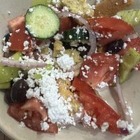 Greek Salad  at Mama Tierra - Acropolis in Athens