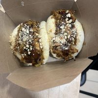 Bao with jackfruit   at Mama Tierra - Acropolis in Athens