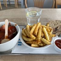 Vegan Currywurst  at Seebistro LUZ in Luzern