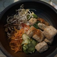 Bibimbap vegan   at Kimchi Kimchi in Perpignan