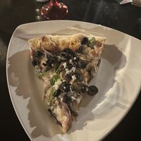 Vegan pizza   at Nonna Bella's in Russellville