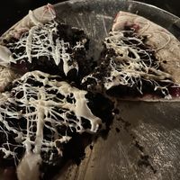 Veganised cherry strussel   at Nonna Bella's in Russellville