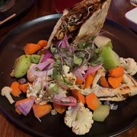 Tlayuda de setas al chipotle   at Corazón de Maguey in Mexico City