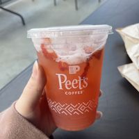 Strawberry Lemon Fruit Tea Shaker   at Peet's Coffee in San Diego