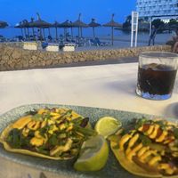 Vegan taco   at Barbuda in Mallorca