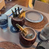 piña coladas   at Barbuda in Mallorca