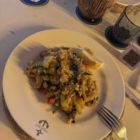 vegetable paella  at Barbuda in Mallorca