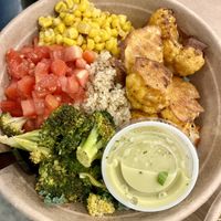 Make your own bowl with cauliflower   at Happy + Hale in Raleigh