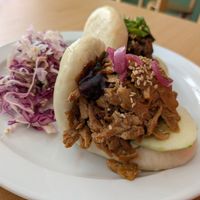 Planted duck bao at plant. in Luzern