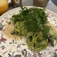 Green pasta  at Owca Cała in Poznan