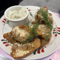 Oyster mushrooms  #Veganuary at Owca Cała in Poznan