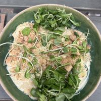 Large spinach ravioli  at Owca Cała in Poznan