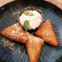 Breaded mozzarella at Owca Cała in Poznan
