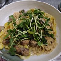 Shepherd's tagliatelle at Owca Cała in Poznan