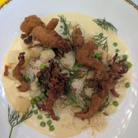 Lemon gnocchi at Owca Cała in Poznan