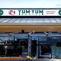 Front of restaurant at Yum Yum Social Club in Fort Collins