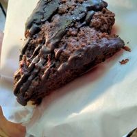 Orange chocolate scones at Flame-N-Ray's in Eugene