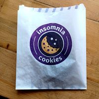 Cookie 🍪 bag at Insomnia Cookies in Fort Collins
