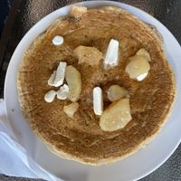 Apple 🍎 cinnamon pancakes  at The Green Table in Palm Harbor