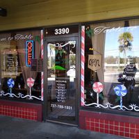 Entrance at The Green Table in Palm Harbor