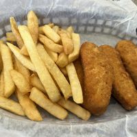 Nuggets and fries  at The Green Table in Palm Harbor