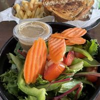 Small side salad, Reuben sandwichh  at The Green Table in Palm Harbor