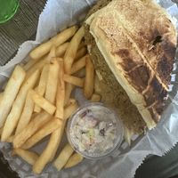 Cuban with fries  at The Green Table in Palm Harbor