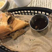 Vegan French dip 🤤 at The Green Table in Palm Harbor